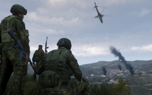 RHSAFRF - мод Вооруженных Сил РФ для ARMA 3