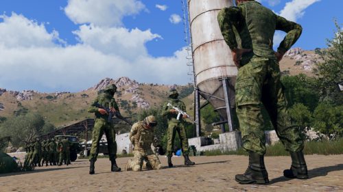 RHSAFRF - мод Вооруженных Сил РФ для ARMA 3