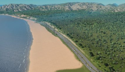 Карта Los Angeles West-Side для Cities Skylines