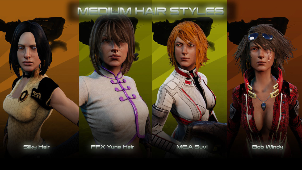 мод WOTC Female Hair Pack для XCOM 2