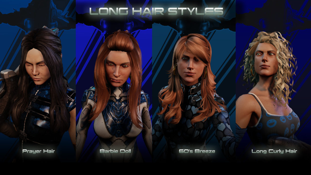 мод WOTC Female Hair Pack для XCOM 2