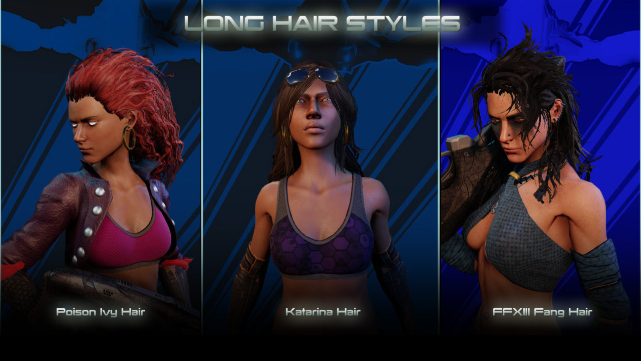 мод WOTC Female Hair Pack для XCOM 2