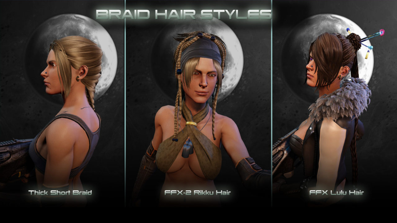 мод WOTC Female Hair Pack для XCOM 2