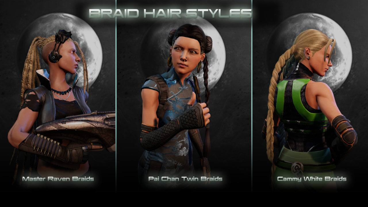 мод WOTC Female Hair Pack для XCOM 2