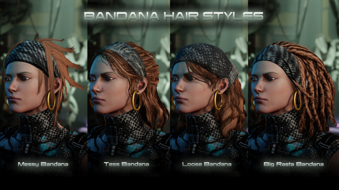 мод WOTC Female Hair Pack для XCOM 2