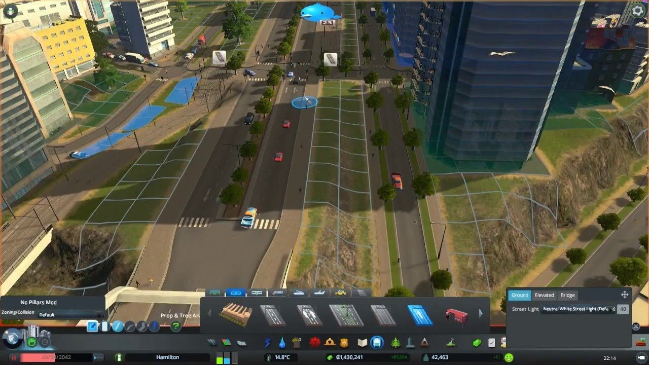 скачать Мод Move It для Cities Skylines