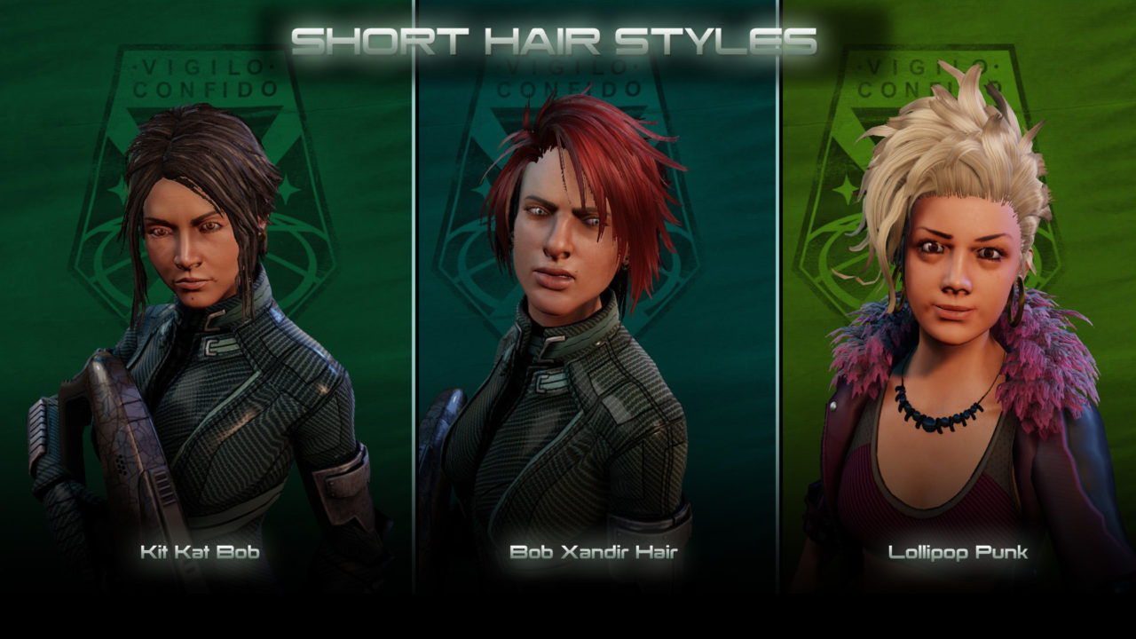 мод WOTC Female Hair Pack для XCOM 2