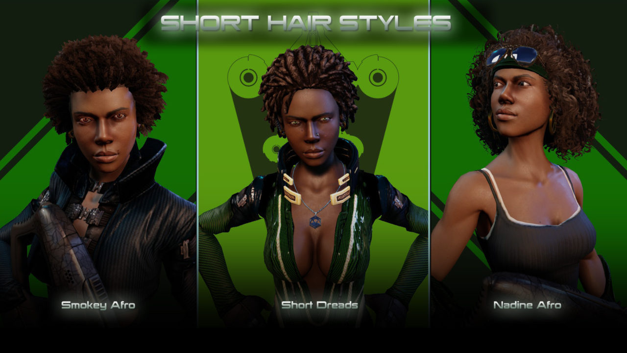 мод WOTC Female Hair Pack для XCOM 2