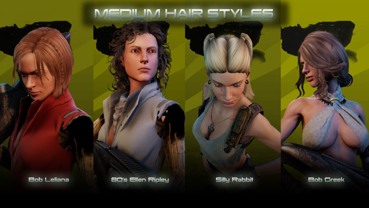 мод WOTC Female Hair Pack для XCOM 2