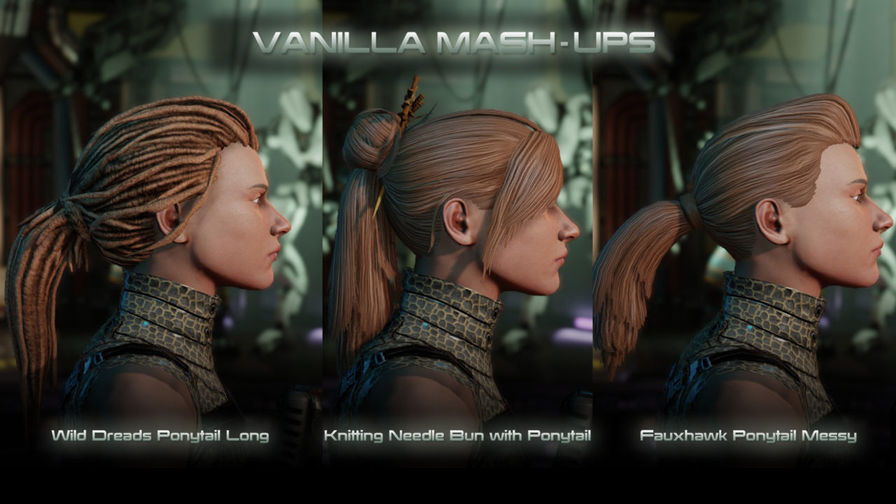 мод WOTC Female Hair Pack для XCOM 2