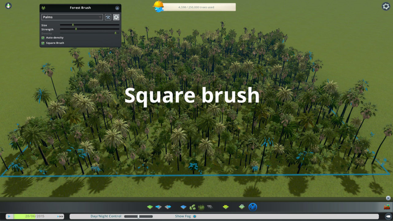 Скачать Мод Forest Brush для CITIES SKYLINES