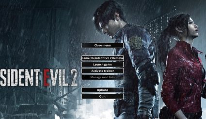 Менеджер модов для Resident Evil 2 Remake