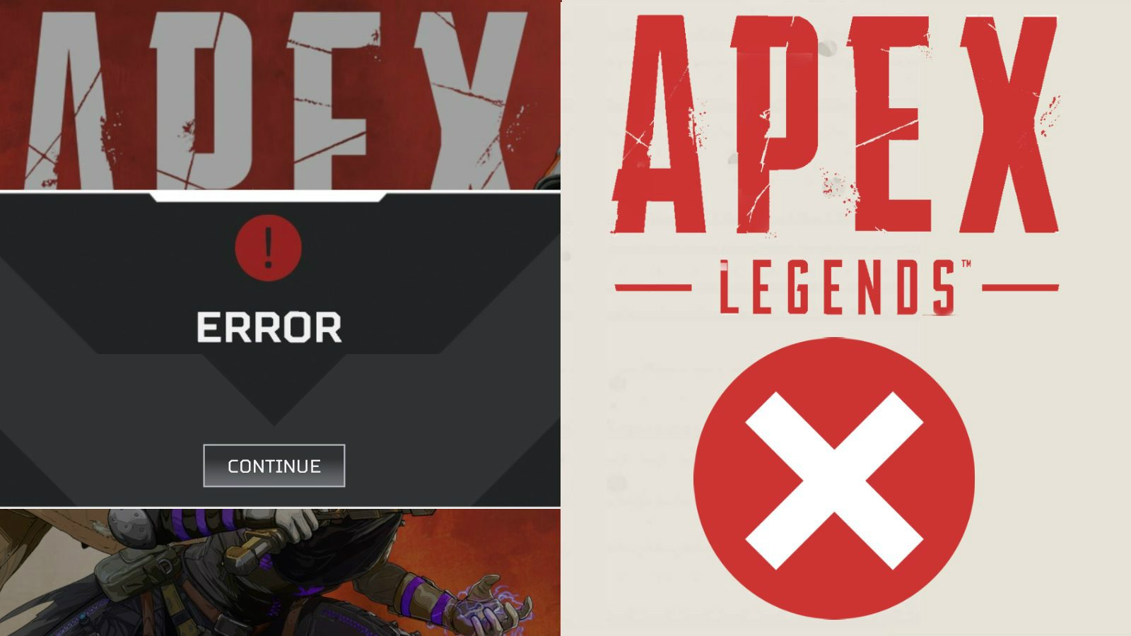 Apex Legends вылетает. Решения ошибок запуска и вылета игры