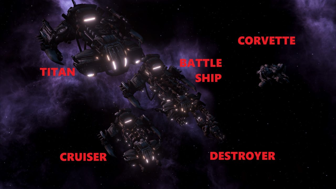 Terran Ship Set