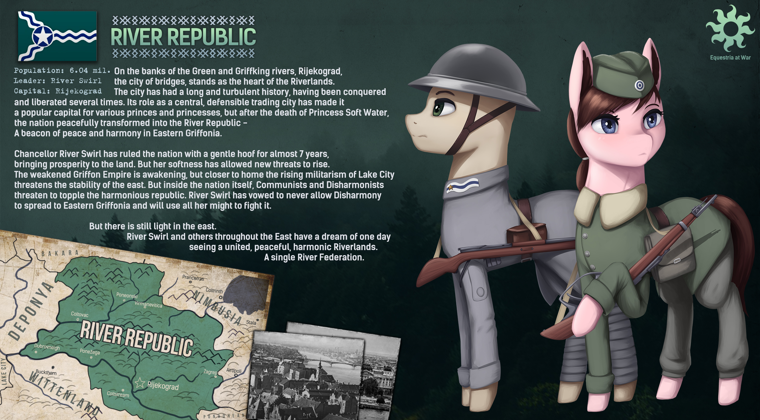 Глобальный мод Equestria at War для Hearts of Iron 4