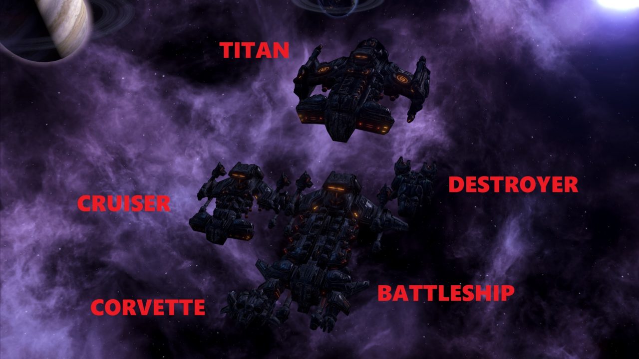 Terran Ship Set