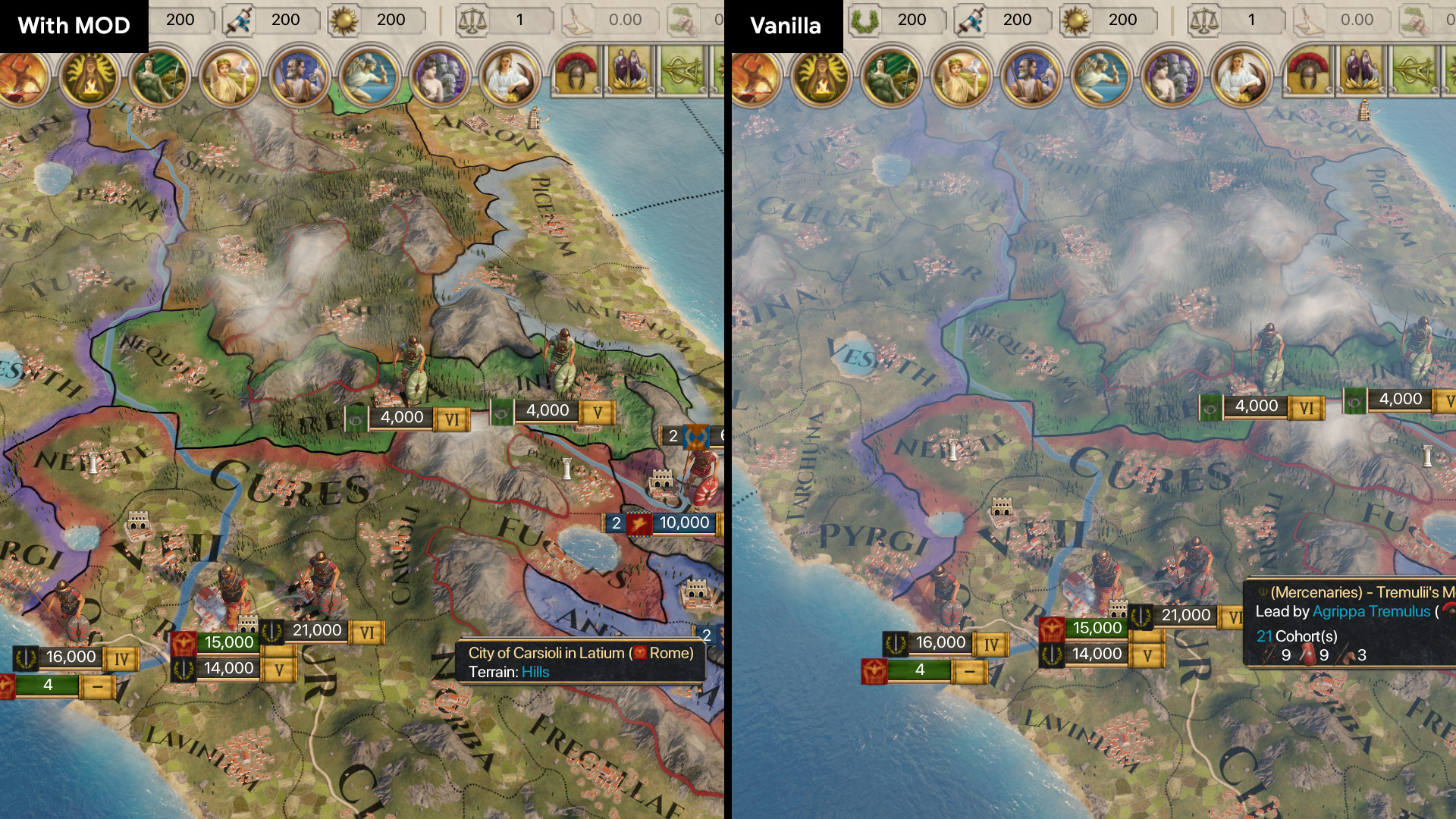 NO FOG OF WAR – УБИРАЕМ ТУМАН ВОЙНЫ В IMPERATOR ROME