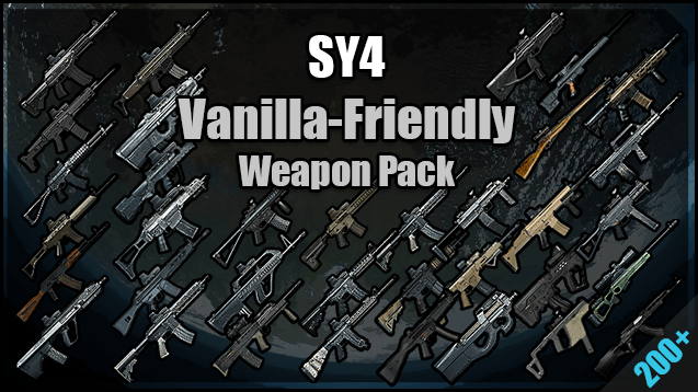 Скачать мод [SY4] Vanilla-Friendly Weapon Pack (1.0) для RimWorld