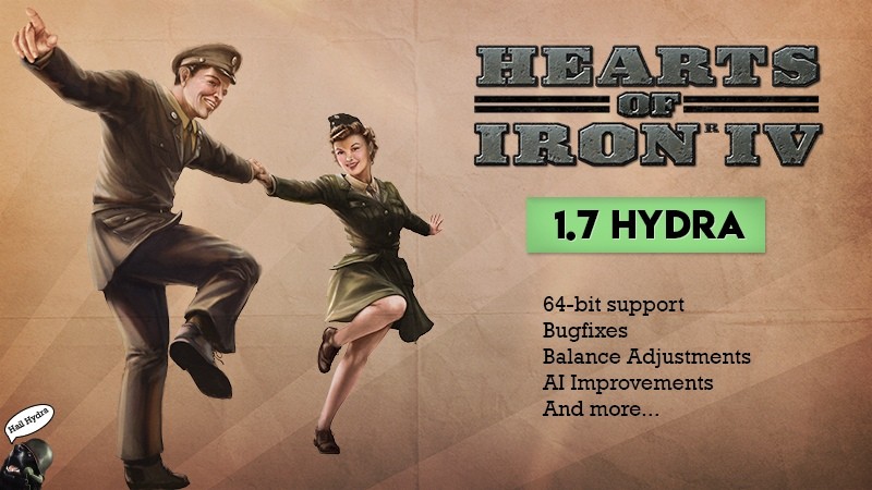 Вышло обновление 1.7 «Гидра» для Hearts of Iron 4