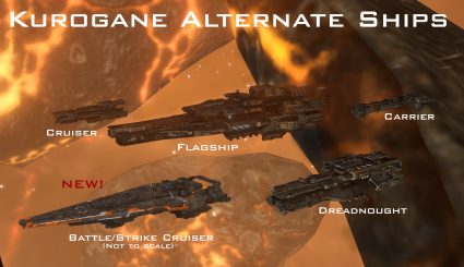 Мод Kurogane Expanded Fleet - расширенный флот для Stellaris