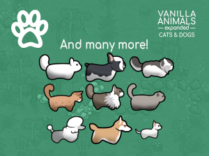 Vanilla Animals Expanded — Cats and Dogs