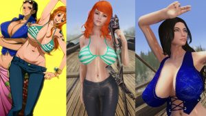 Nami и Nico Robin из One Piece