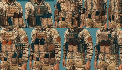 Мод AK vests - пак жилетов для ARMA 3