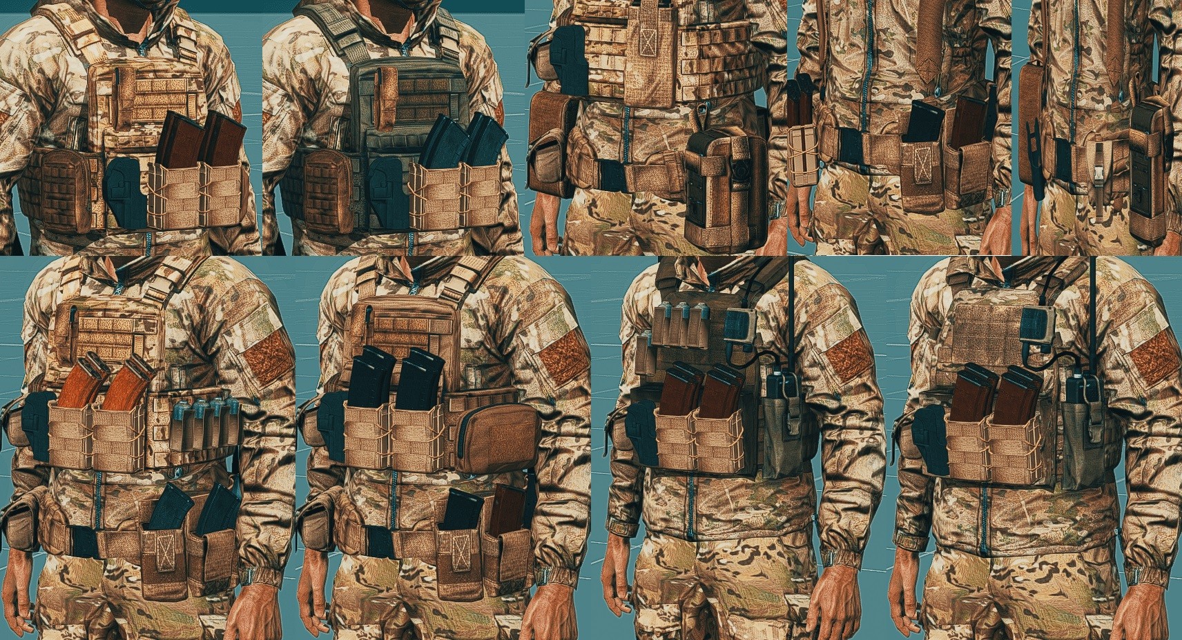 Мод AK vests - пак жилетов для ARMA 3