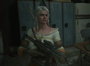 Мод Ciri from The Witcher 3 - Replacing Claire (Noir) для Resident Evil 2