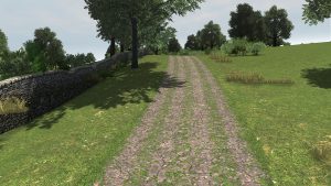 Пак грунтовых дорог Dirt Roads Asset Pack для Cities Skylines