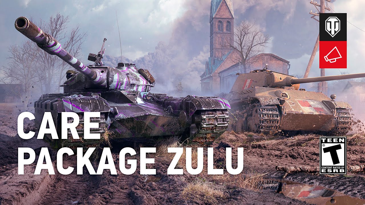 World of Tanks: Care Package Zulu & Captured King Tiger Tank