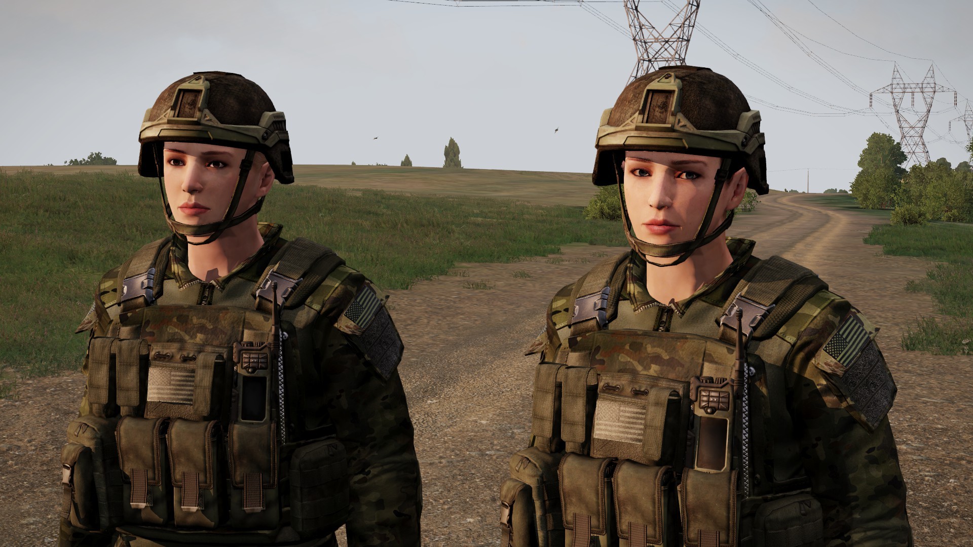 1 Мод Task Force Timberwolf Female Characters для ARMA 3