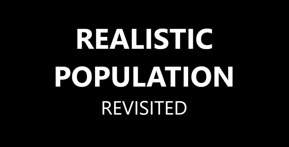 Мод Realistic Population Revisited - реалистичное население для Cities: Skylines