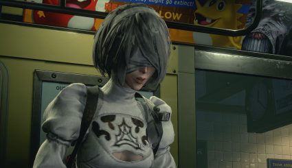 Скин 2B NieR Automata Jill для Resident Evil 3