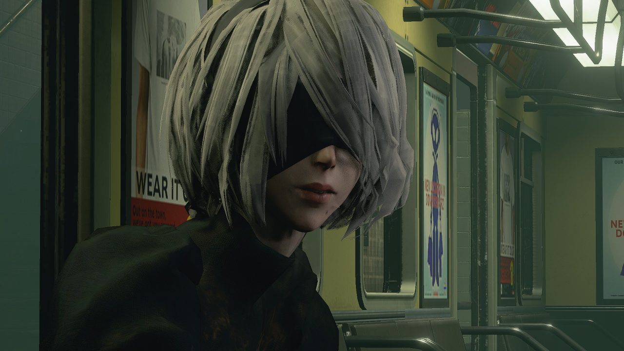 Скин 2B NieR Automata Jill для Resident Evil 3