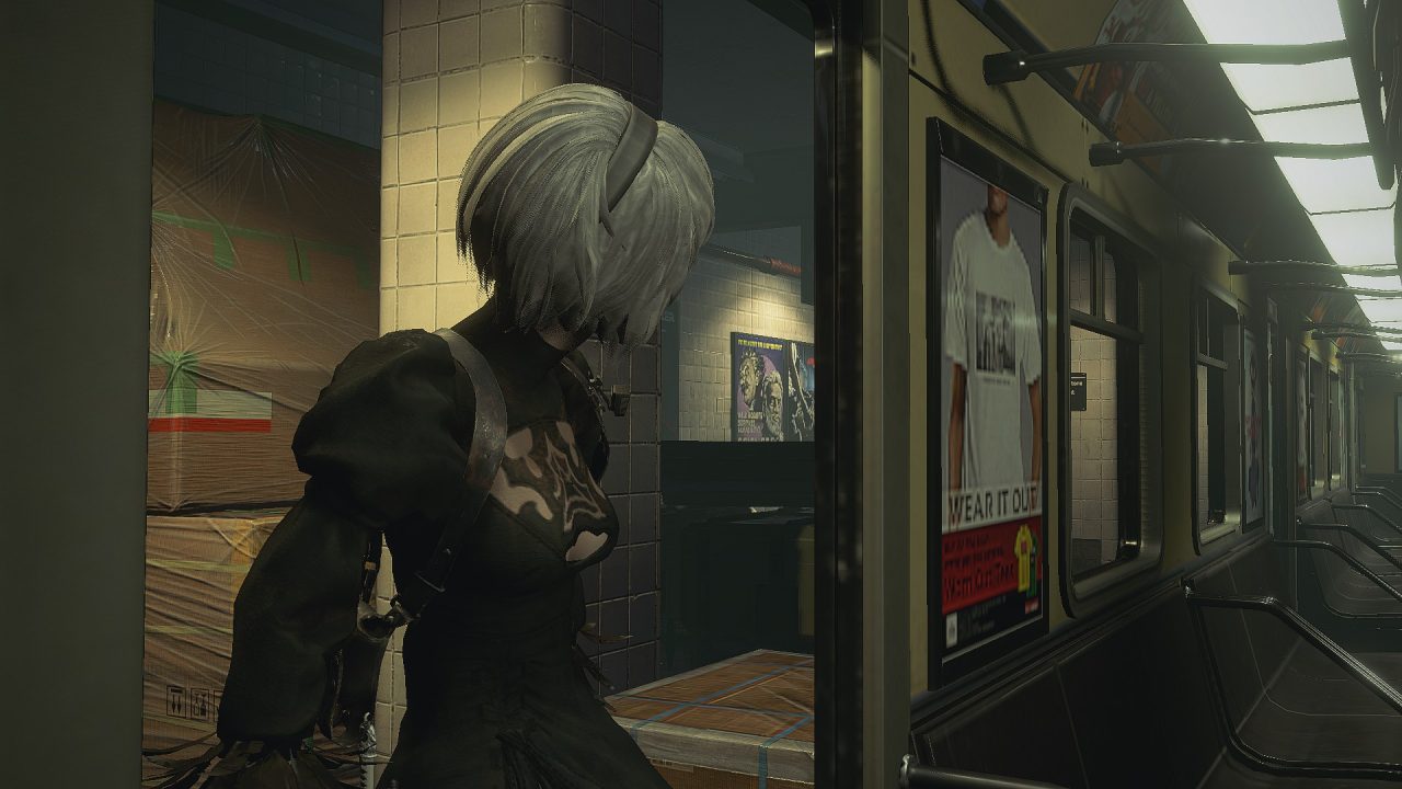 Скин 2B NieR Automata Jill для Resident Evil 3