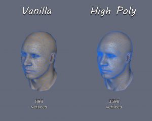 Мод High Poly Head для Skyrim LE \ SE